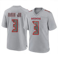 BIPIHUC TB.Buccaneers #3 Rueben Bain Jr. Player Gray Atmosphere Fashion Home Game Stitched Jerseys