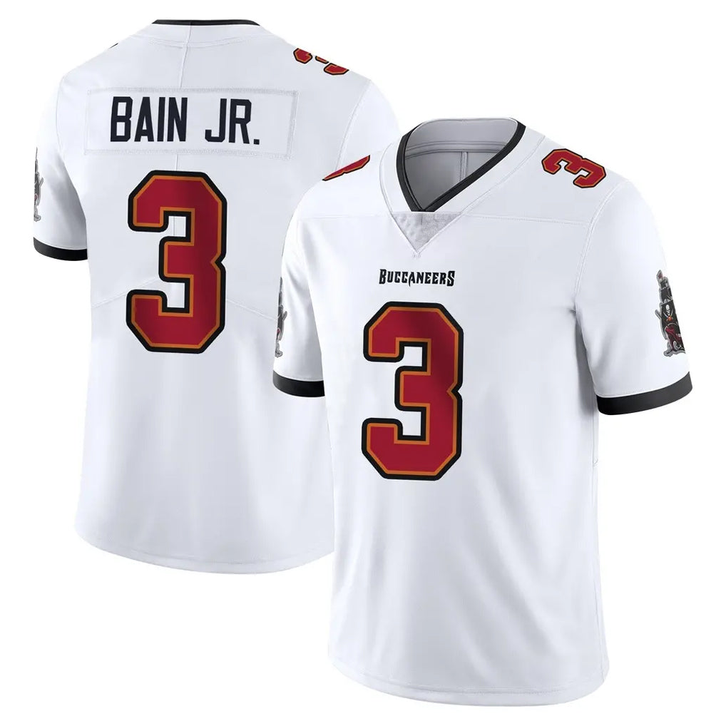 BIPIHUC TB.Buccaneers #3 Rueben Bain Jr. Player White Limited Vapor Untouchable Home Game Stitched Jerseys