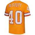 BIPIHUC TB.Buccaneers #40 Mike Alstott Mitchell & Ness Orange Legacy Replica Stitched Puhic Jersey