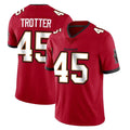 BIPIHUC TB.Buccaneers #45 Josiah Trotter Player Red Limited Vapor Home Game Stitched Jerseys