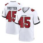 BIPIHUC TB.Buccaneers #45 Josiah Trotter Player White Home Game Stitched Jerseys