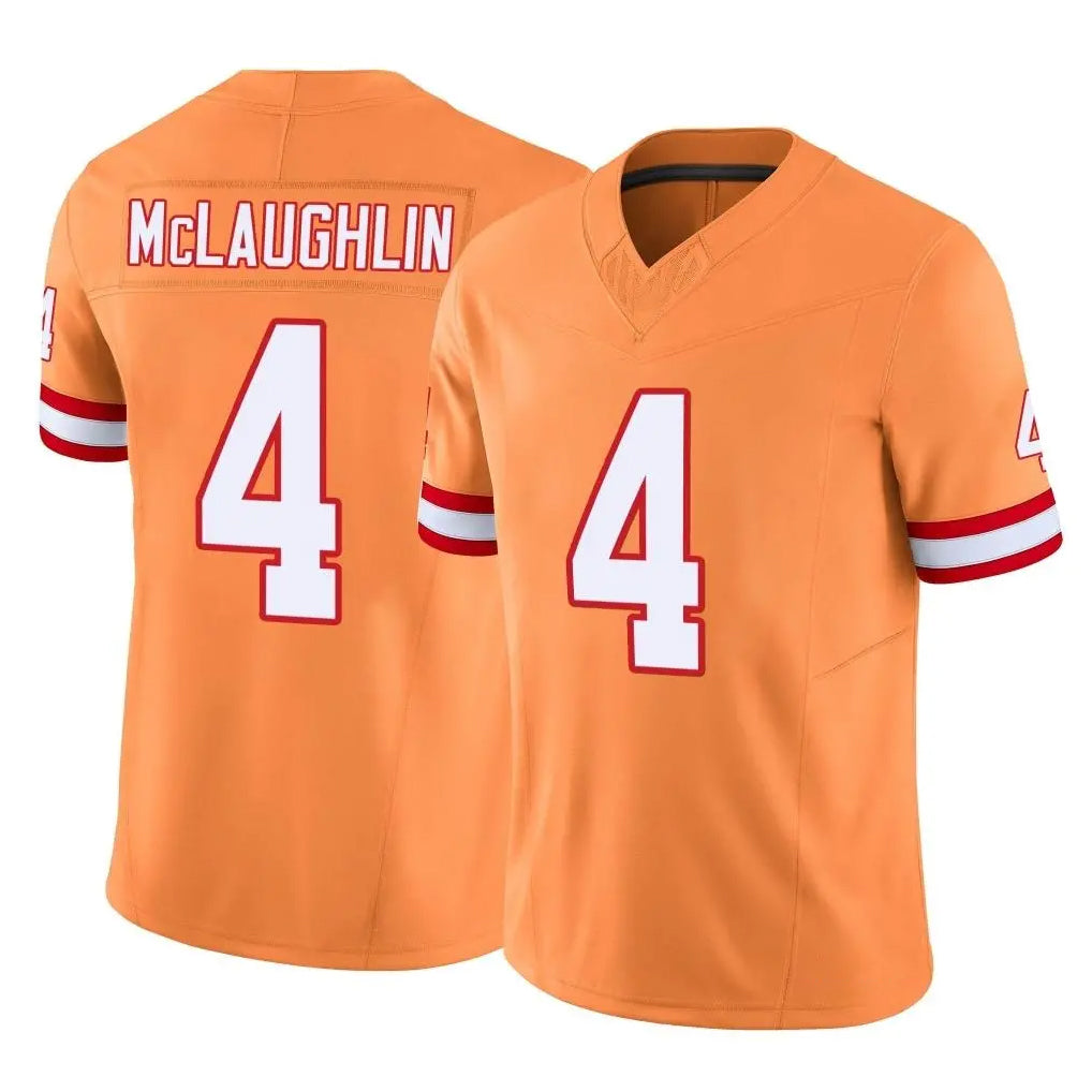 BIPIHUC TB.Buccaneers #4 Chase McLaughlin Player Orange Limited Vapor F.U.S.E. Home Game Stitched Jerseys