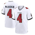 BIPIHUC TB.Buccaneers #4 Chase McLaughlin Player White Home Game Stitched Jerseys
