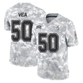 BIPIHUC TB.Buccaneers #50 Vita Vea Player Arctic Camo Limited Salute To Service Home Game Stitched Jerseys