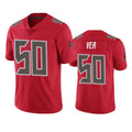 BIPIHUC TB.Buccaneers #50 Vita Vea Player Red Limited Color Rush Home Game Stitched Jerseys