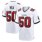 BIPIHUC TB.Buccaneers #50 Vita Vea Player White Home Game Stitched Jerseys