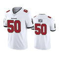 BIPIHUC TB.Buccaneers #50 Vita Vea Player White Limited Vapor Untouchable Home Game Stitched Jerseys