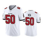 BIPIHUC TB.Buccaneers #50 Vita Vea Player White Limited Vapor Untouchable Home Game Stitched Jerseys