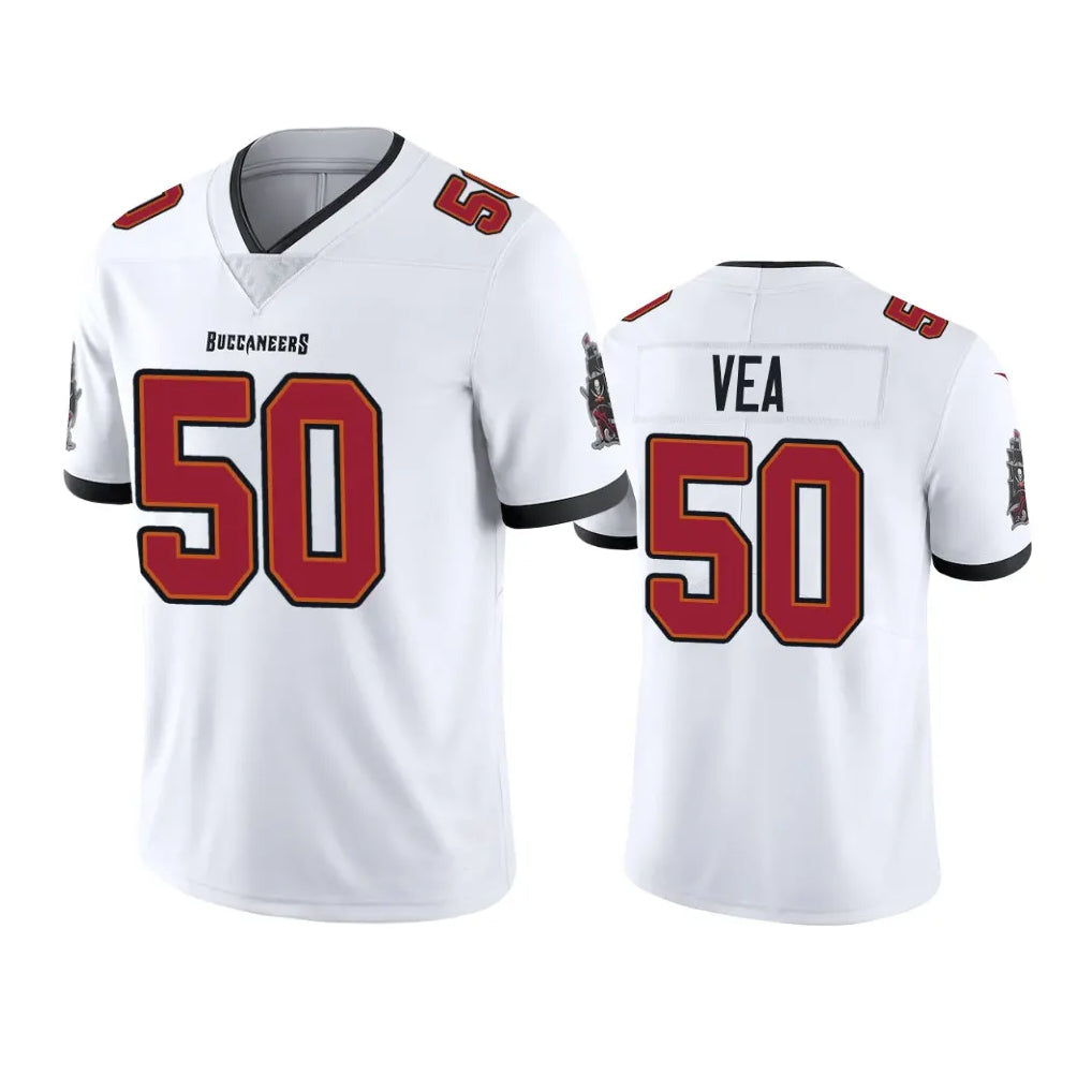 BIPIHUC TB.Buccaneers #50 Vita Vea Player White Limited Vapor Untouchable Home Game Stitched Jerseys