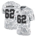 BIPIHUC TB.Buccaneers #62 Graham Barton Player Arctic Camo Limited Salute To Service Home Game Stitched Jerseys