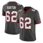 BIPIHUC TB.Buccaneers #62 Graham Barton Player Pewter Limited Alternate Vapor Home Game Stitched Jerseys