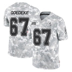 BIPIHUC TB.Buccaneers #67 Luke Goedeke Player Arctic Camo Limited Salute To Service Home Game Stitched Jerseys