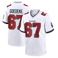 BIPIHUC TB.Buccaneers #67 Luke Goedeke Player White Home Game Stitched Jerseys