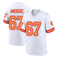 BIPIHUC TB.Buccaneers #67 Luke Goedeke Player White '76 Home Game Stitched Jerseys