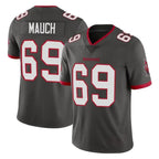 BIPIHUC TB.Buccaneers #69 Cody Mauch Player Pewter Limited Alternate Vapor Home Game Stitched Jerseys