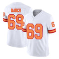 BIPIHUC TB.Buccaneers #69 Cody Mauch Player White Limited '76 Vapor F.U.S.E. Home Game Stitched Jerseys