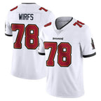 BIPIHUC TB.Buccaneers #78 Tristan Wirfs Player White Limited Vapor Untouchable Home Game Stitched Jerseys