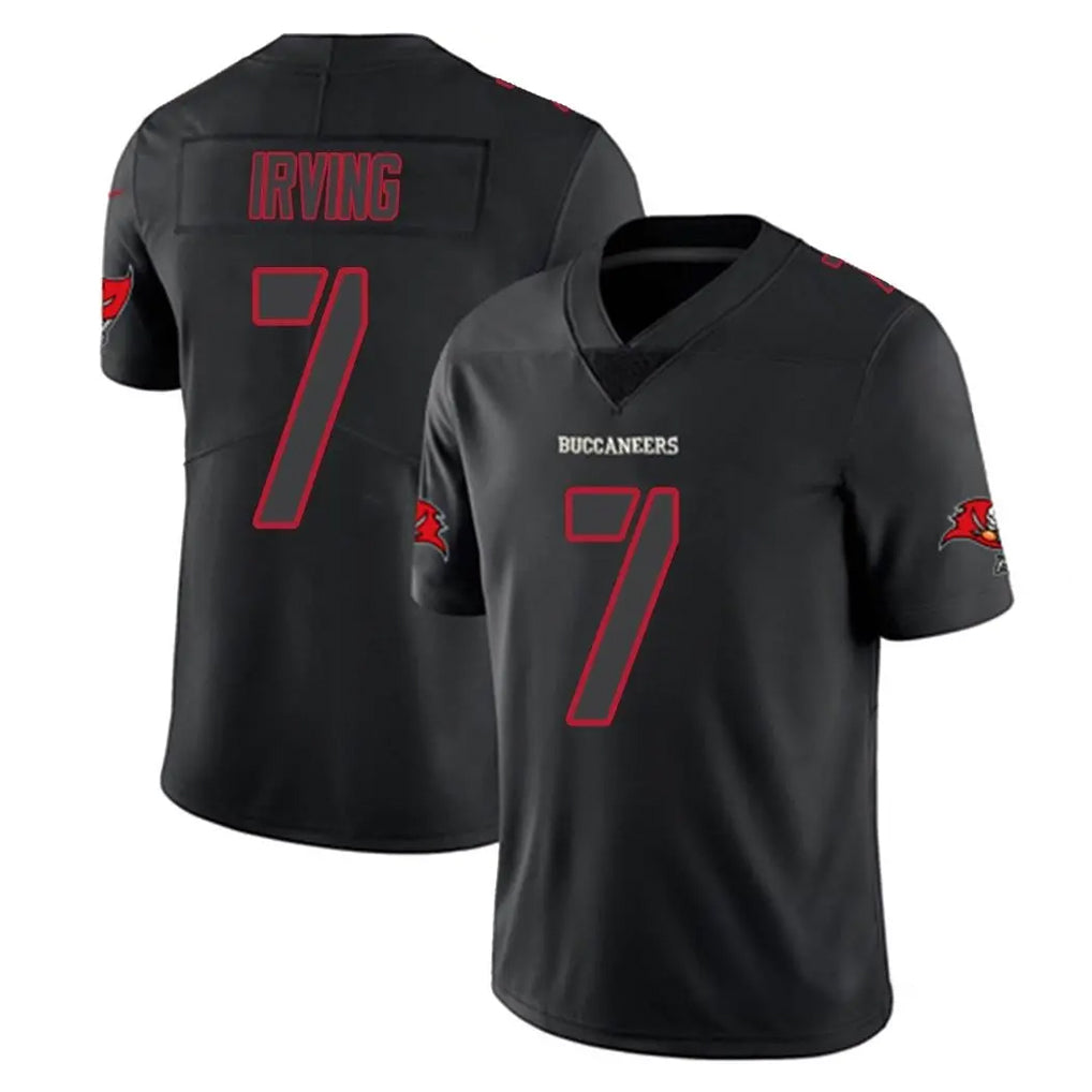 BIPIHUC TB.Buccaneers #7 Bucky Irving Player Black Impact Limited Home Game Stitched Jerseys
