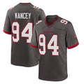 BIPIHUC TB.Buccaneers #94 Calijah Kancey Player Pewter Alternate Home Game Stitched Jerseys