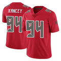 BIPIHUC TB.Buccaneers #94 Calijah Kancey Player Red Limited Color Rush Home Game Stitched Jerseys