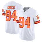 BIPIHUC TB.Buccaneers #94 Calijah Kancey Player White Limited '76 Vapor F.U.S.E. Home Game Stitched Jerseys