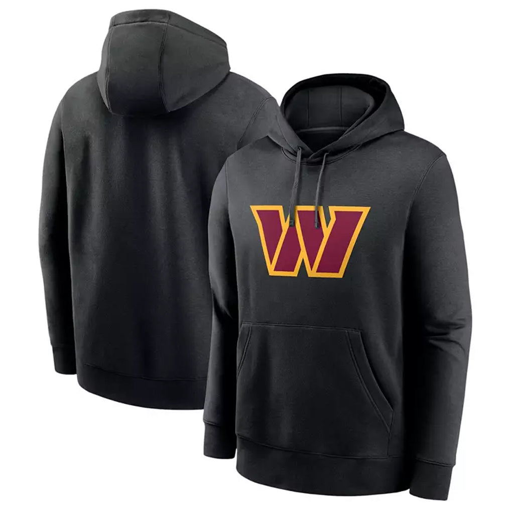BIPIHUC W.Commanders Gray Pullover Hoodies Game Blank Player Stitched Jerseys