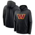 BIPIHUC W.Commanders Gray Pullover Hoodies Game Blank Player Stitched Jerseys