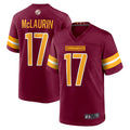 BIPIHUC W.Commanders Home Game Jerseys - Burgundy - #17 Terry McLaurin Player Stitched Jerseys