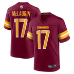 BIPIHUC W.Commanders Home Game Jerseys - Burgundy - #17 Terry McLaurin Player Stitched Jerseys