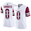 BIPIHUC W.Commanders #0 Mike Sainristil Player White Limited Vapor Home Game Stitched Jerseys