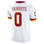 BIPIHUC W.Commanders #0 Mike Sainristil White Vapor F.U.S.E. Stitched Limited Stitched Jerseys