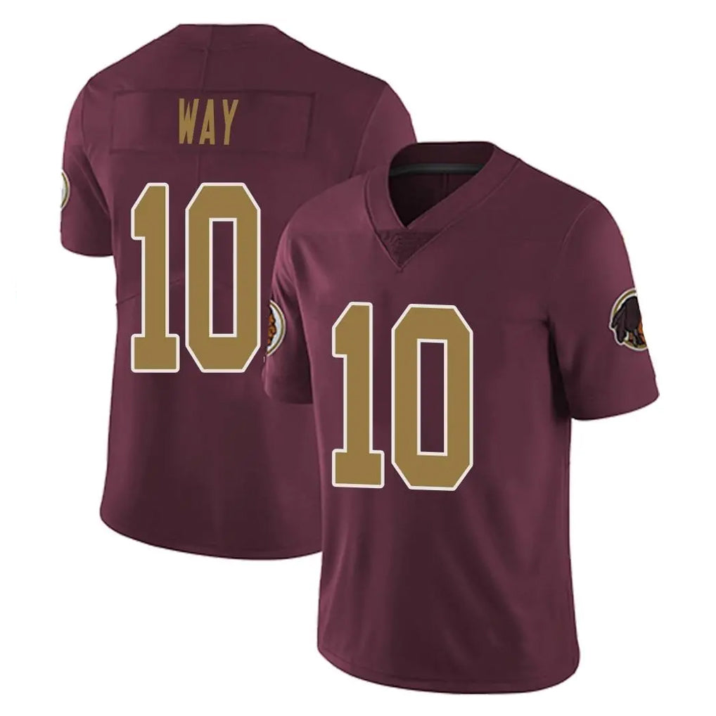 BIPIHUC W.Commanders #10 Tress Way Player Burgundy Alternate Vapor Untouchable Home Game Stitched Jerseys
