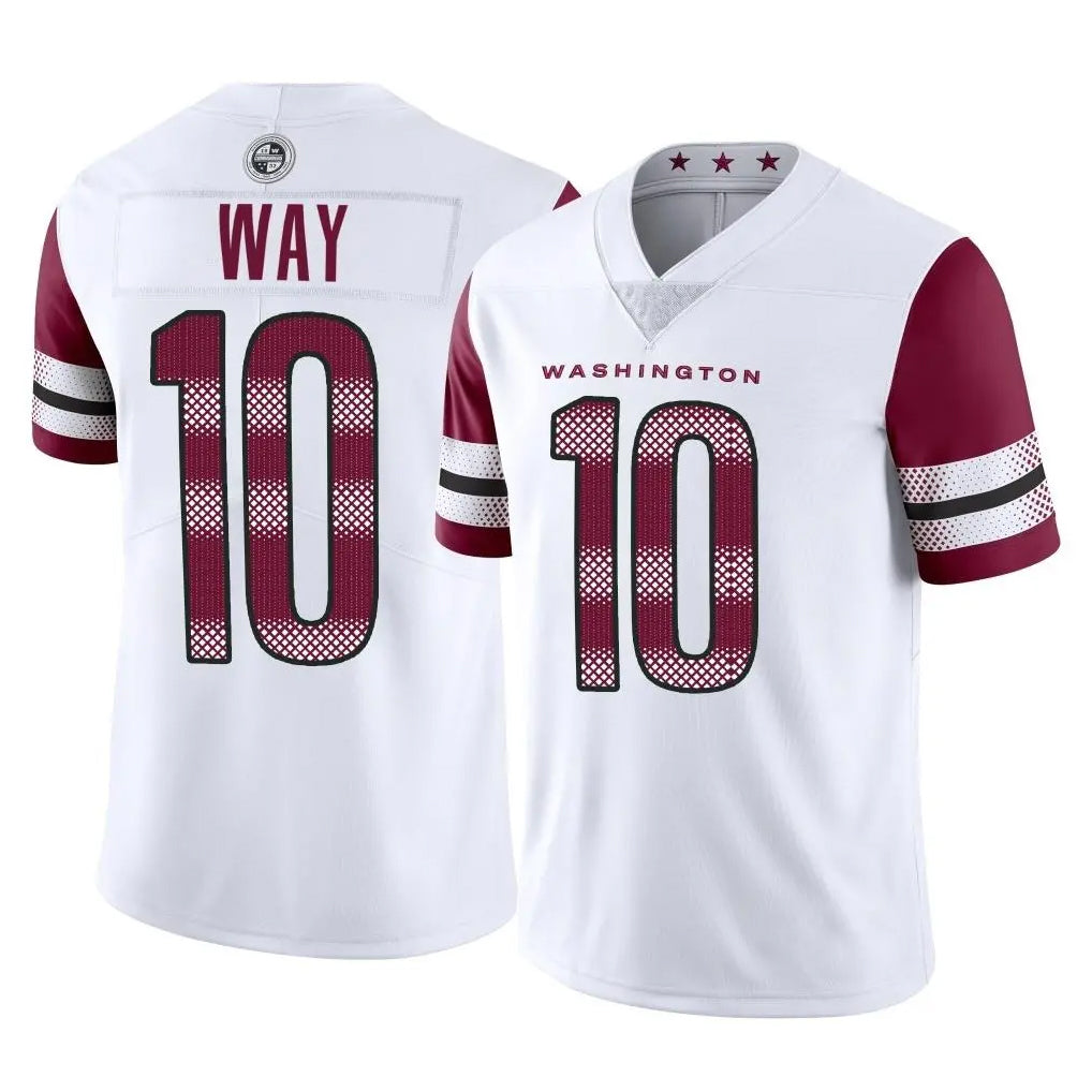 BIPIHUC W.Commanders #10 Tress Way Player White Limited Vapor Home Game Stitched Jerseys