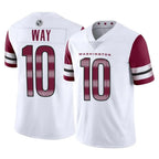 BIPIHUC W.Commanders #10 Tress Way Player White Limited Vapor Home Game Stitched Jerseys