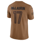 BIPIHUC W.Commanders #17 Terry McLaurin Player Brown Salute To Service Limited Stitched Jerseys