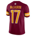 BIPIHUC W.Commanders #17 Terry McLaurin Player Burgundy Vapor Limited Stitched Jerseys