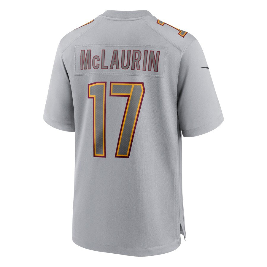 BIPIHUCW.Commanders #17 Terry McLaurin Player Gray Fashion Game Stitched Jerseys