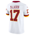 BIPIHUC W.Commanders #17 Terry McLaurin White Vapor F.U.S.E. Stitched Limited Jerseys