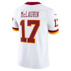 BIPIHUC W.Commanders #17 Terry McLaurin White Vapor F.U.S.E. Stitched Limited Jerseys