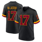 BIPIHUC W.Commanders #17 Terry Mclaurin Player Black Limited Home Game Stitched Jerseys