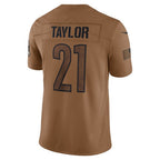 BIPIHUC W.Commanders #21 Sean Taylor Player Brown Salute To Service Limited Stitched Jerseys