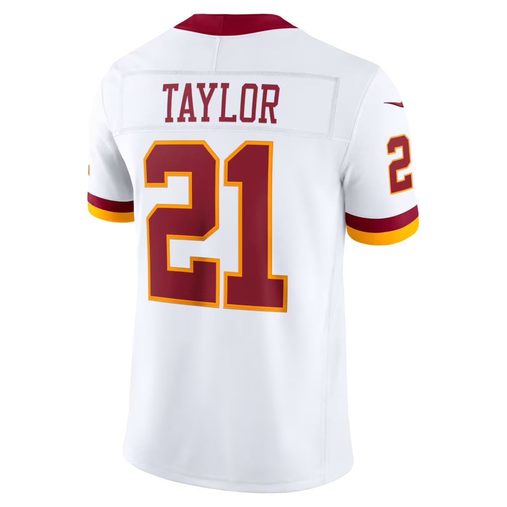 BIPIHUC W.Commanders #21 Sean Taylor White Vapor F.U.S.E. Stitched Retired Limited Stitched Jerseys