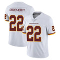 BIPIHUC W.Commanders #22 Jacory Croskey-Merritt Player White Limited Vapor Untouchable Home Game Stitched Jerseys