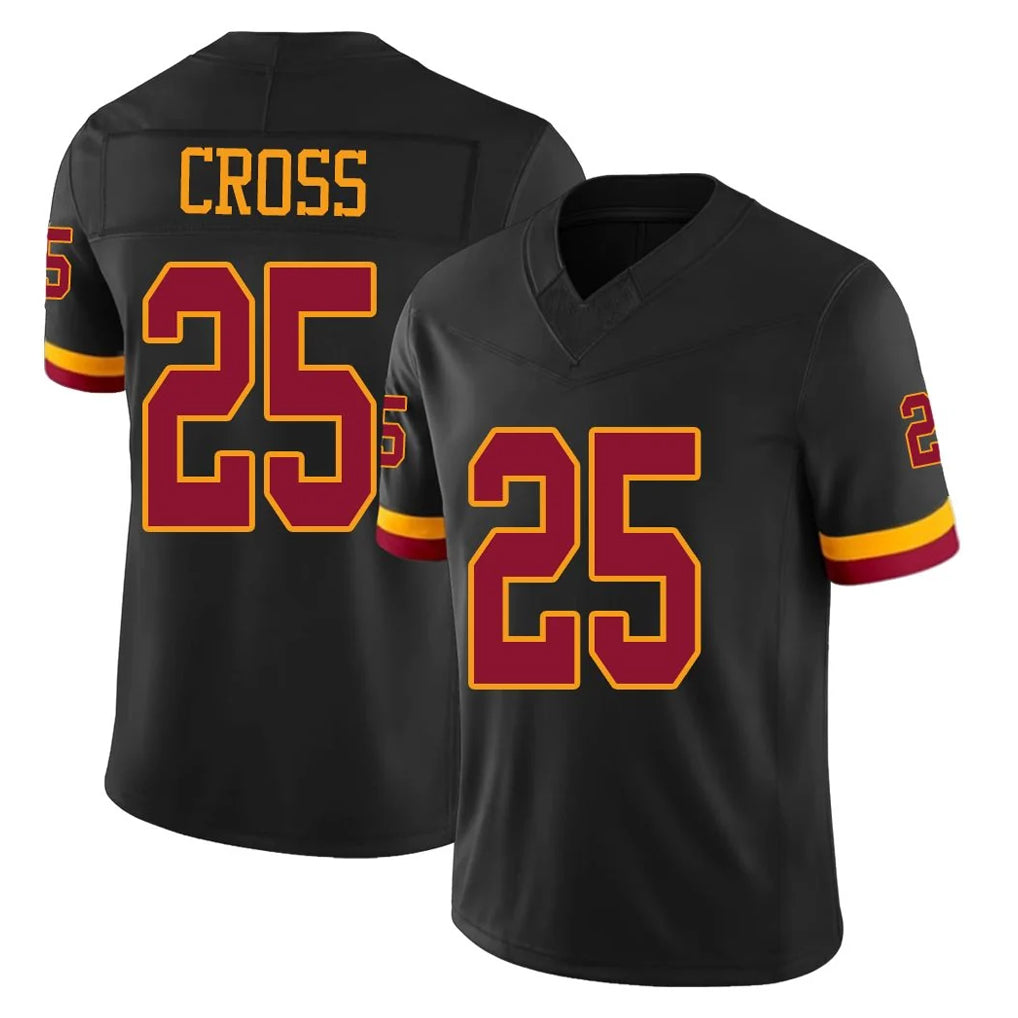BIPIHUC W.Commanders #25 Nick Cross Player Black Limited Vapor Home Game Stitched Jerseys