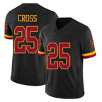 BIPIHUC W.Commanders #25 Nick Cross Player Black Limited Vapor Home Game Stitched Jerseys