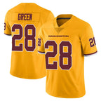 BIPIHUC W.Commanders #28 Darrell Green Player  Gold Vapor Limited Stitched Jerseys