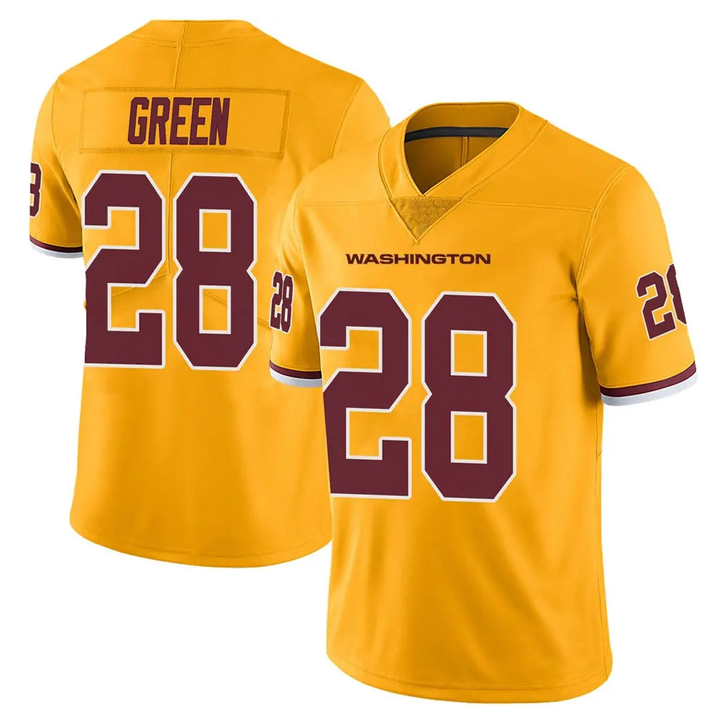 BIPIHUC W.Commanders #28 Darrell Green Player  Gold Vapor Limited Stitched Jerseys
