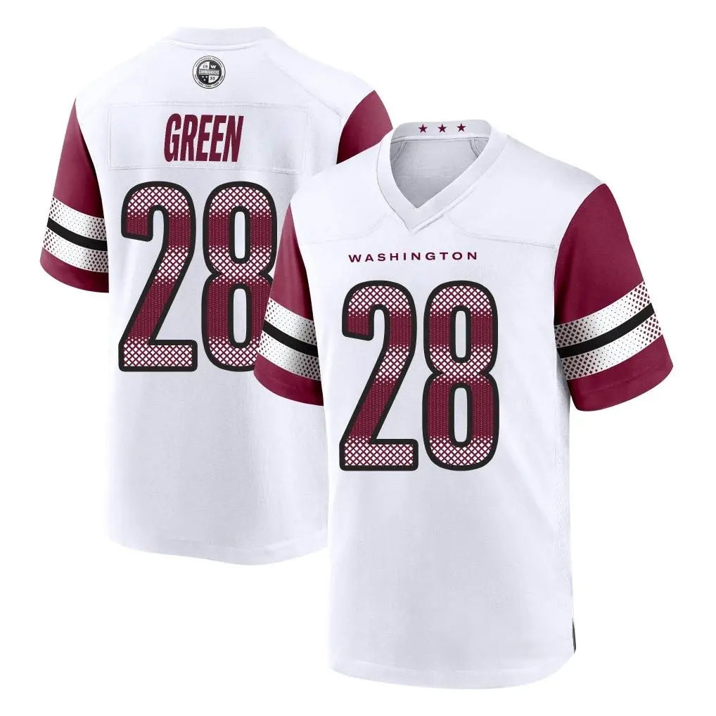 BIPIHUC W.Commanders #28 Darrell Green Player White Home Game Stitched Jerseys