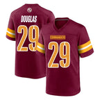 BIPIHUC W.Commanders #29 Rasul Douglas Player Burgundy Home Game Stitched Jerseys