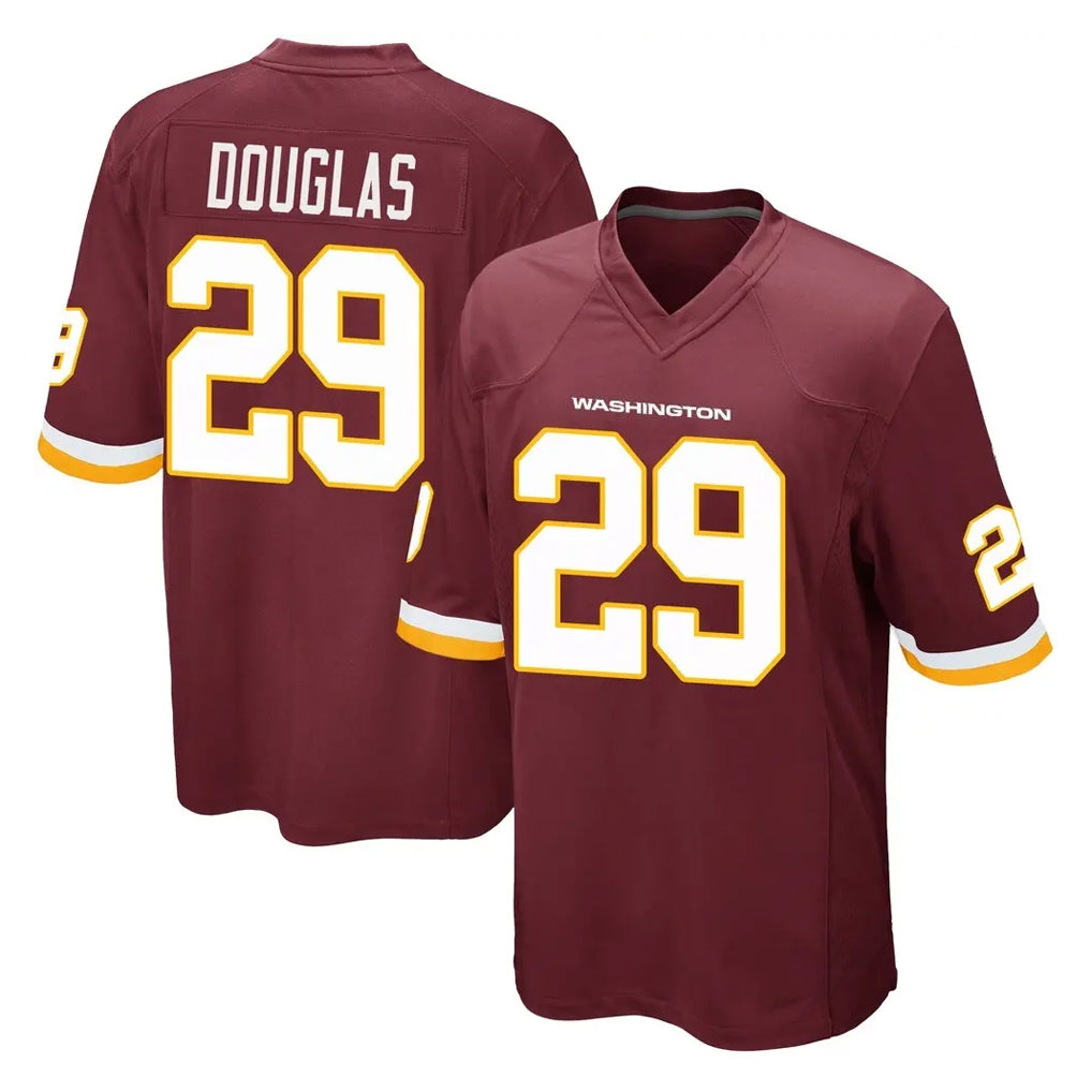 BIPIHUC W.Commanders #29 Rasul Douglas Player Burgundy Team Color Home Game Stitched Jerseys